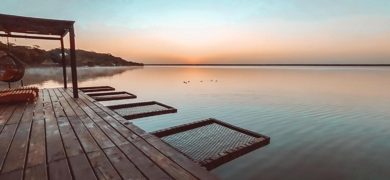 Mbh Maya Bacalar Hotel Boutique Экстерьер фото